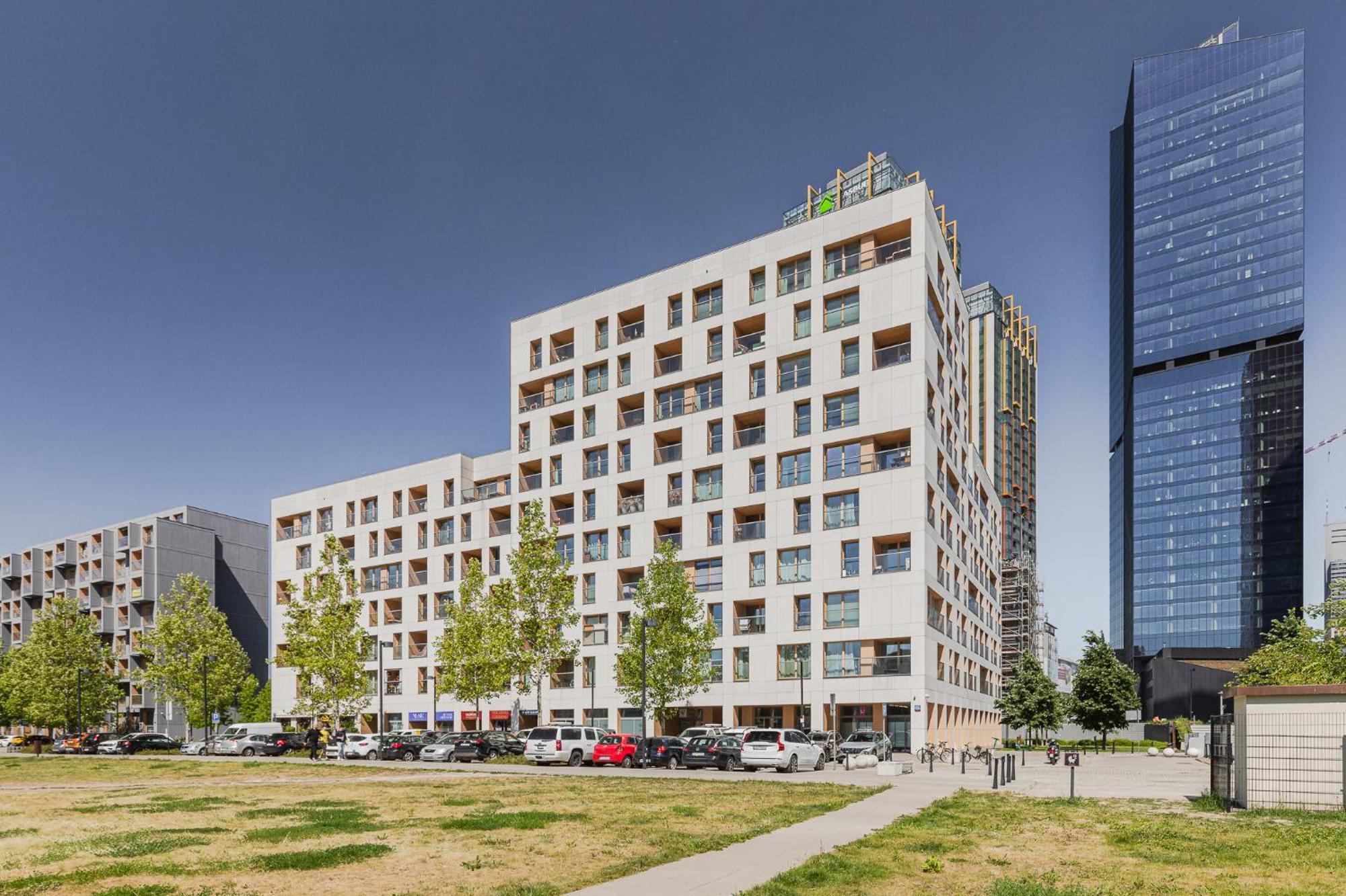 Superapart Kolejowa 49A Warszawa Exteriör bild
